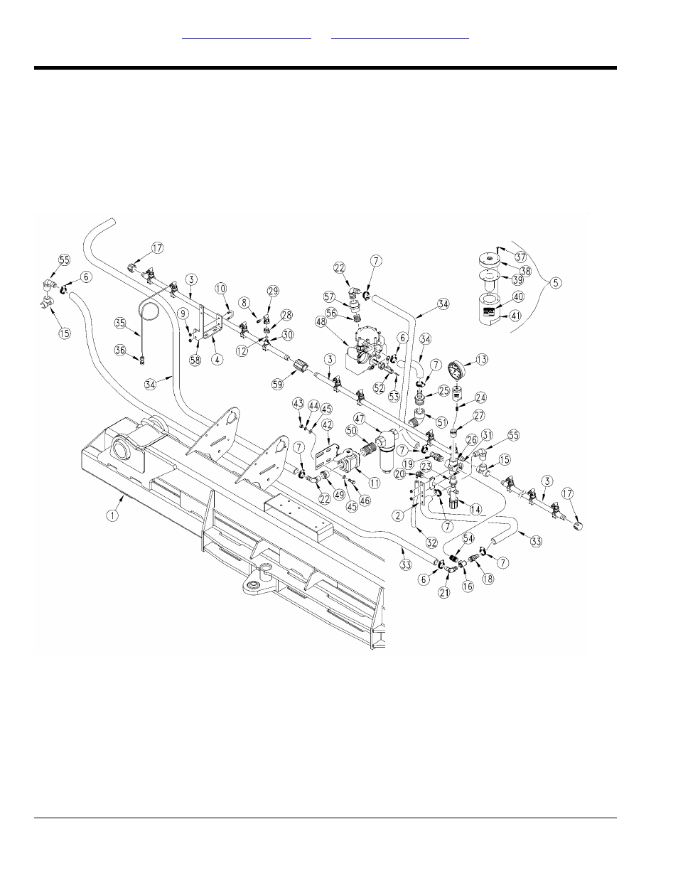 Fertilizer plumbing (s/n a1033q-) | Great Plains YP2425F-2470 Parts Manual User Manual | Page 220 / 278