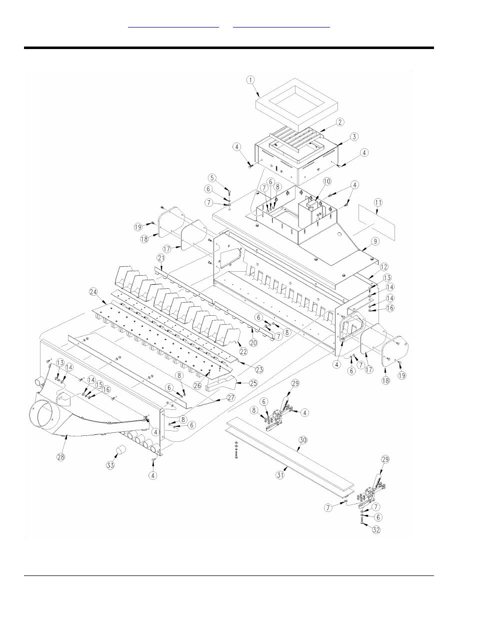 Dry fertilizer air box | Great Plains YP2425F-2470 Parts Manual User Manual | Page 250 / 278