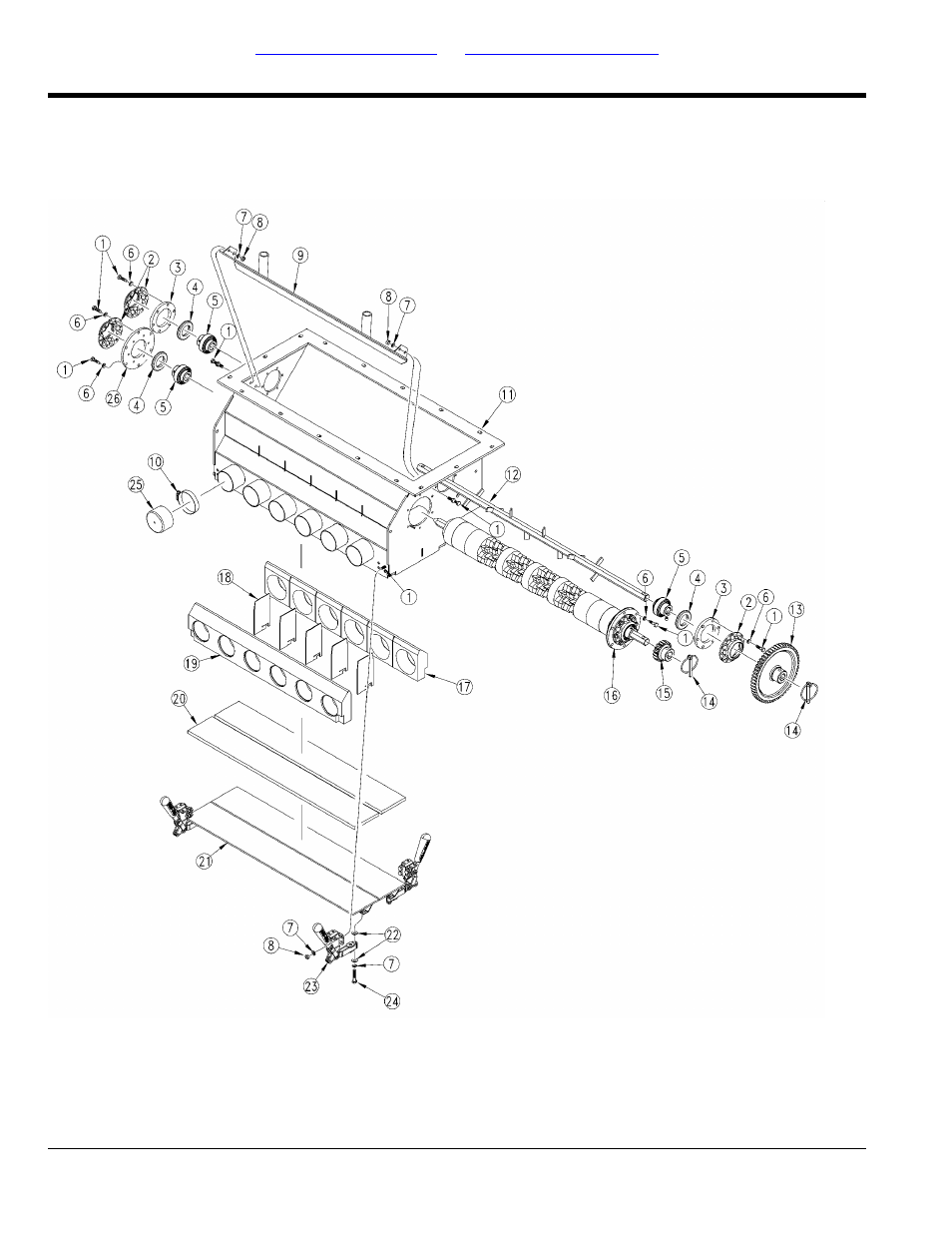 Dry fertilizer meter assembly | Great Plains YP2425F-2470 Parts Manual User Manual | Page 258 / 278