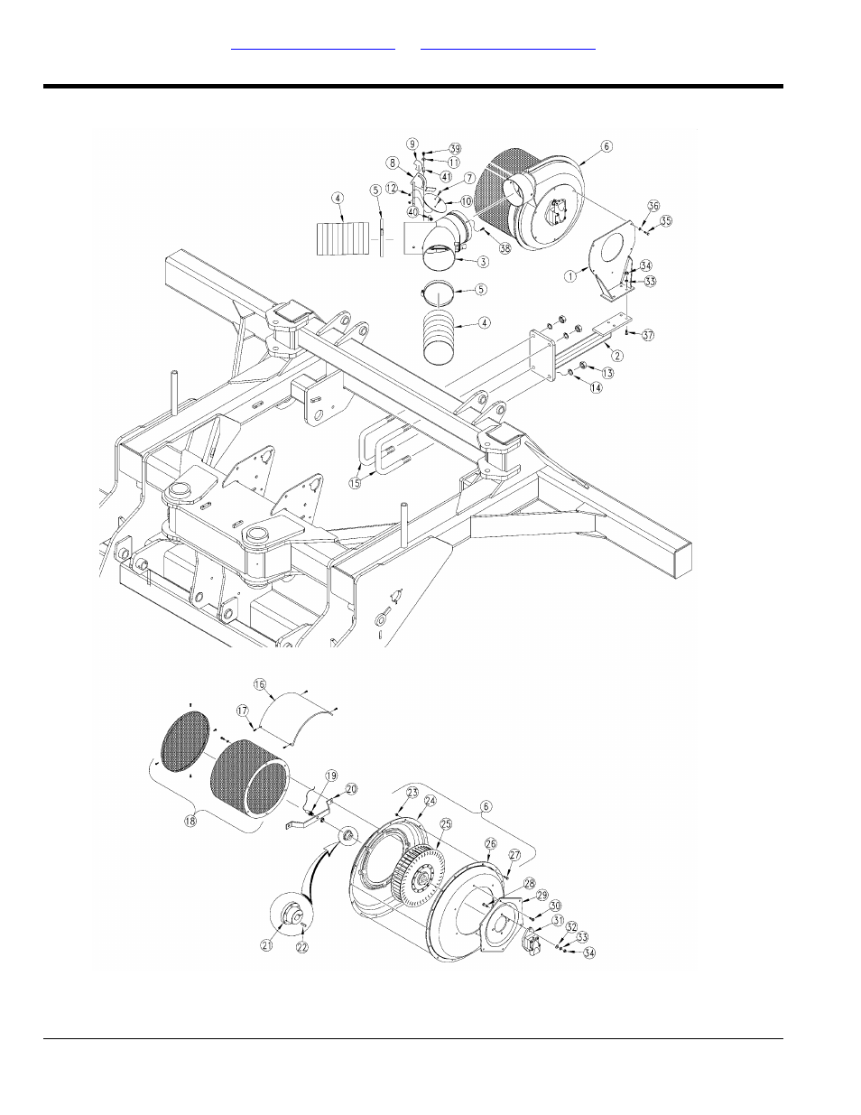 Fan to frame, Table of contents part number index fan to frame | Great Plains YP2425F-2470 Parts Manual User Manual | Page 30 / 278