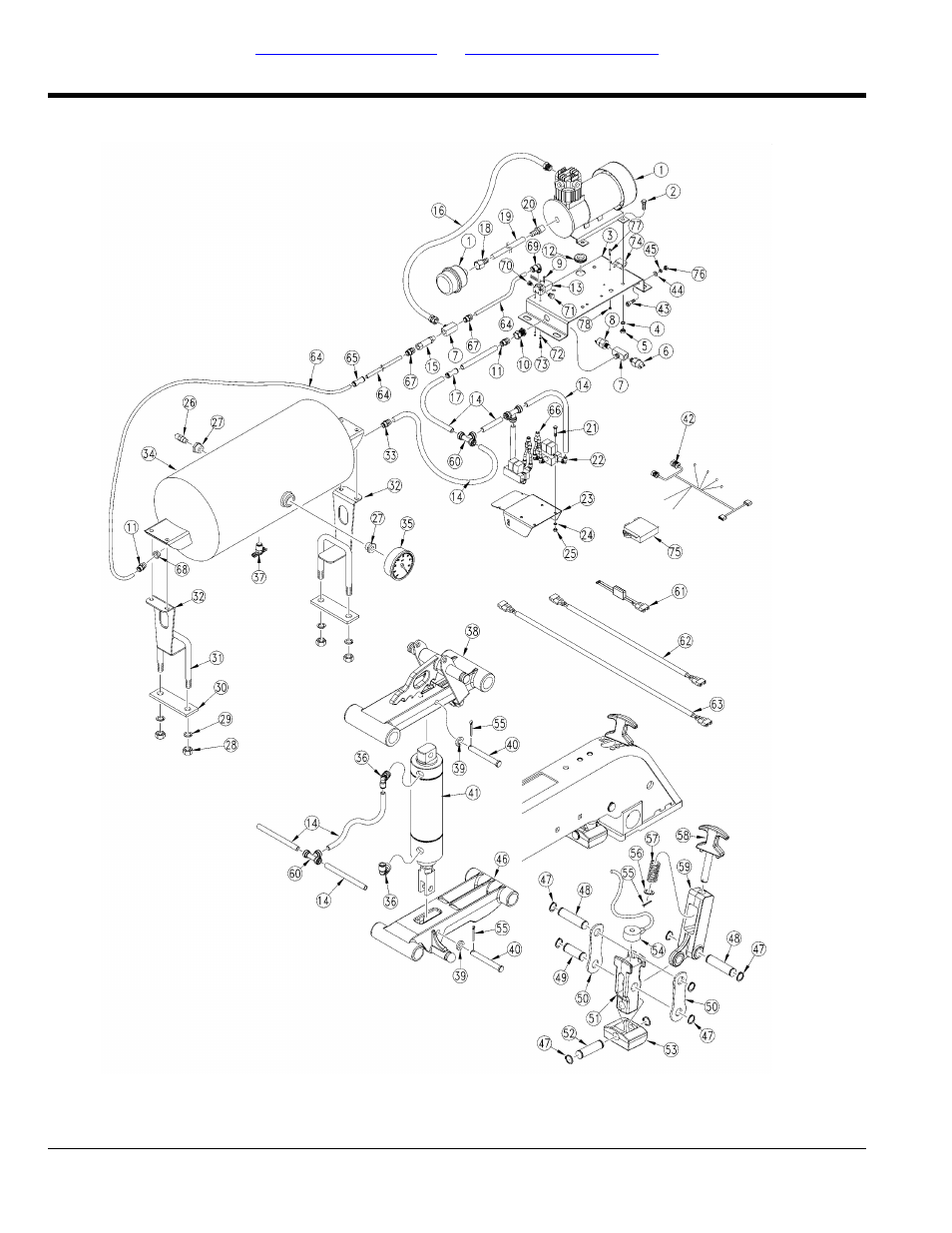 Row-pro, Table of contents part number index row-pro | Great Plains YP2425F-2470 Parts Manual User Manual | Page 86 / 278