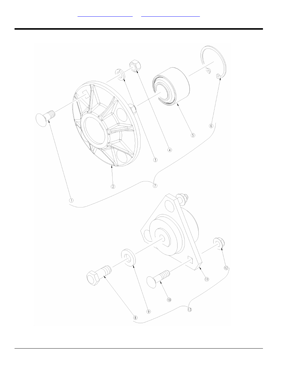 Hub assembly (815-255s) & (417-342s) | Great Plains 1625AHL Parts Manual User Manual | Page 86 / 158