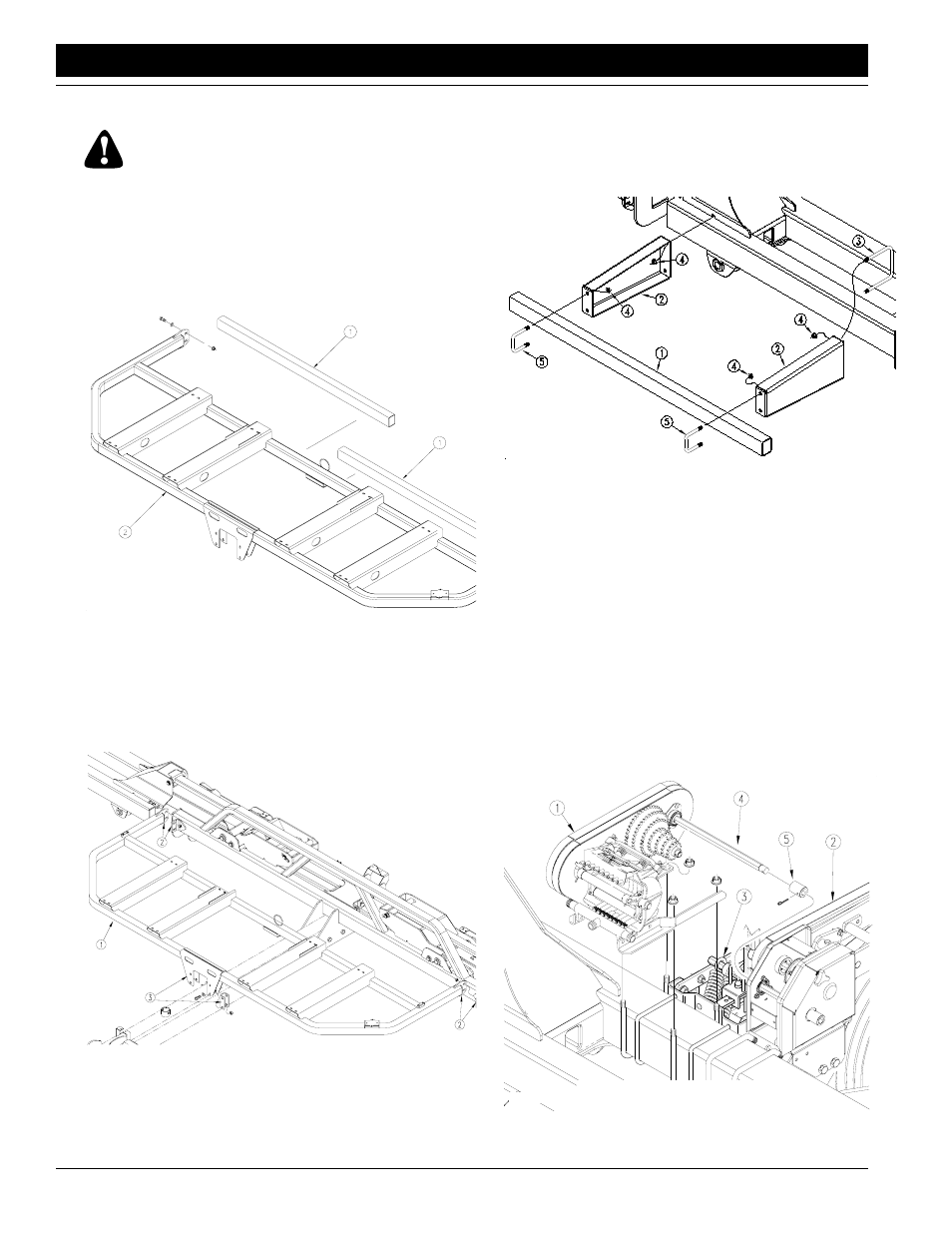 Warning, Liquid fertilizer assembly | Great Plains PT1230 Predelivery Manual User Manual | Page 9 / 15