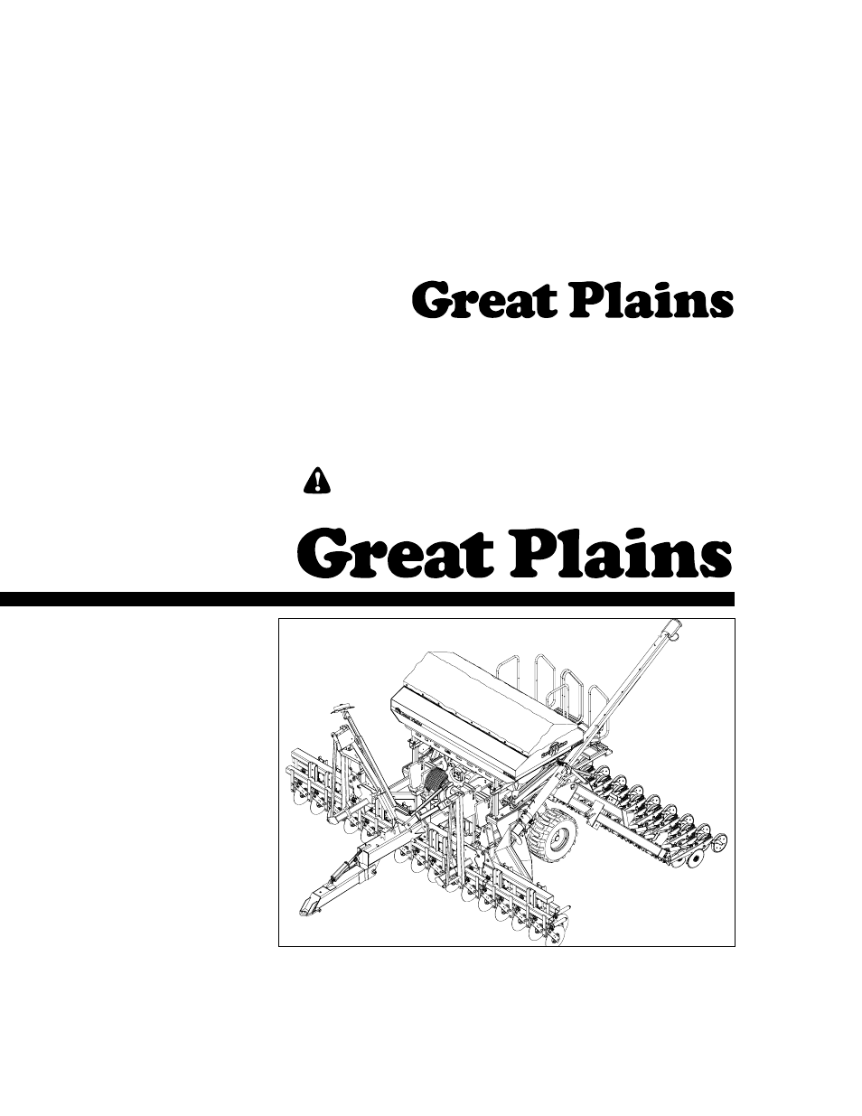 Great Plains NTA2000 Operator Manual User Manual | 85 pages