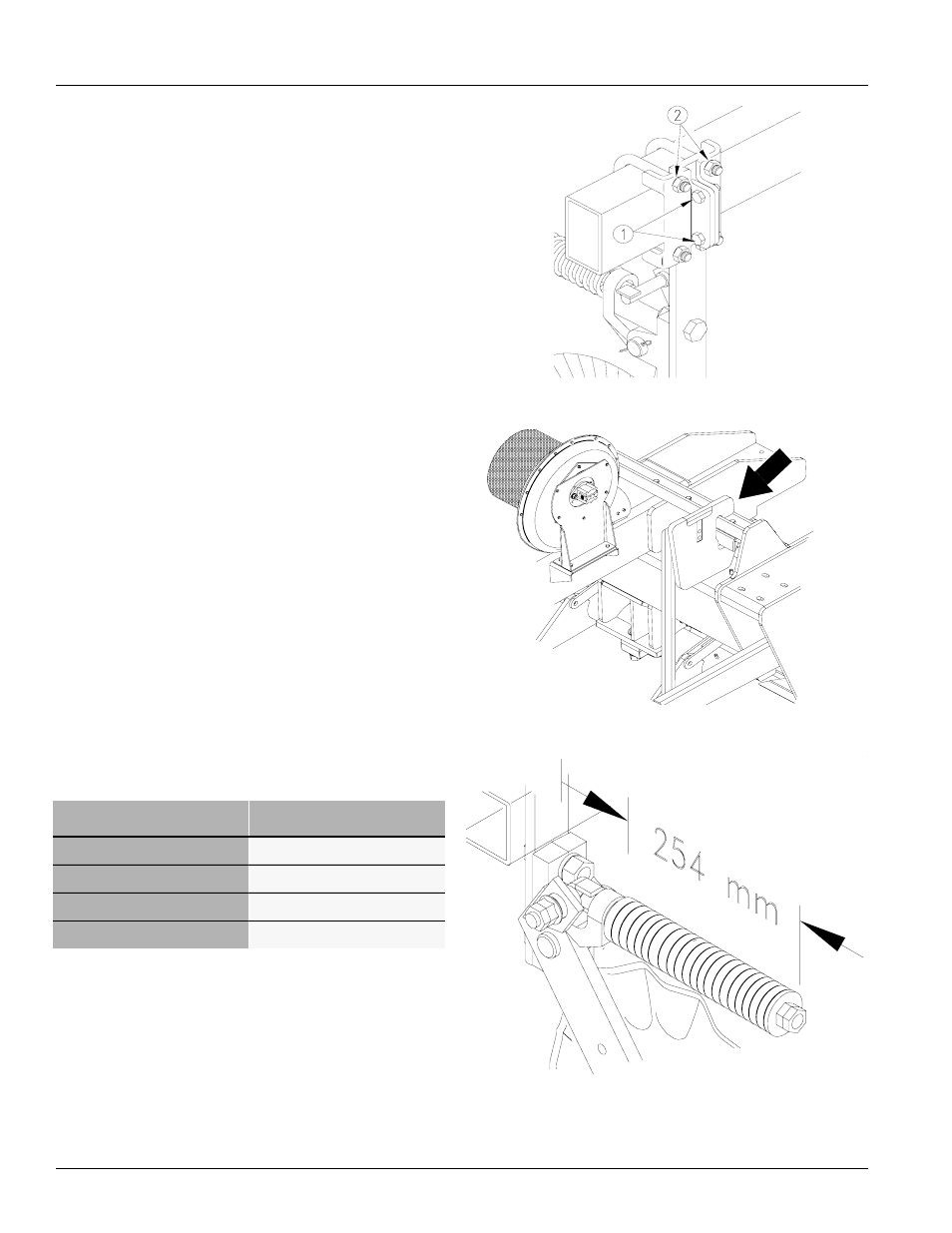 Coulter mounting height, Coulter down pressure, Added weight coulter springs | Great Plains NTA2000 Operator Manual User Manual | Page 28 / 85