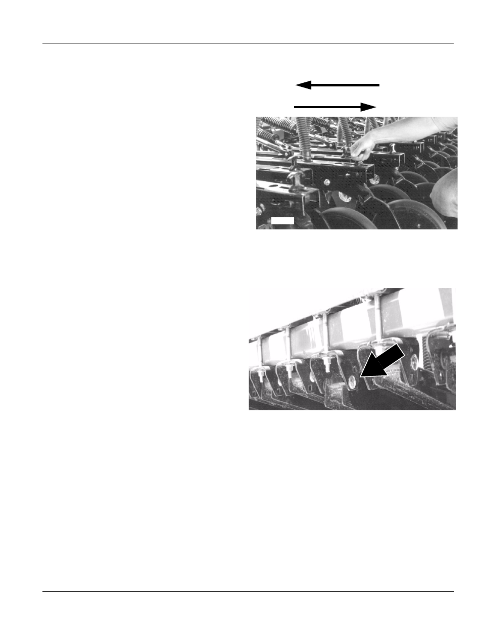 Opener depth, Press wheel adjustment opener mounting height | Great Plains NTA2000 Operator Manual User Manual | Page 29 / 85