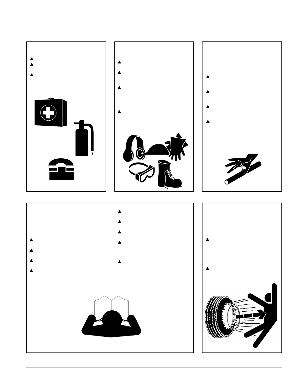 Prepare for emergencies, Tire safety, Wear protective equipment | Avoid high pressure fluids hazard, Safety at all times | Great Plains NTA2000 Operator Manual User Manual | Page 5 / 85