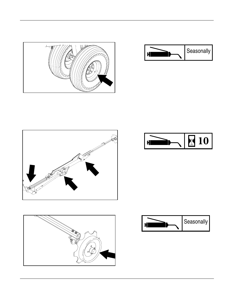Seasonally | Great Plains NTA2000 Operator Manual User Manual | Page 63 / 85
