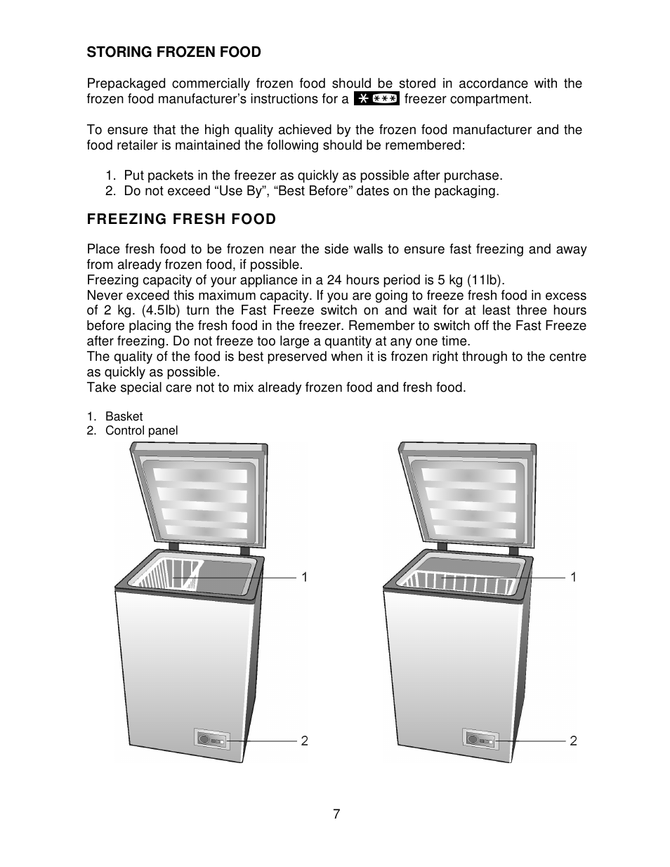 Beko CF392W User Manual | Page 7 / 11