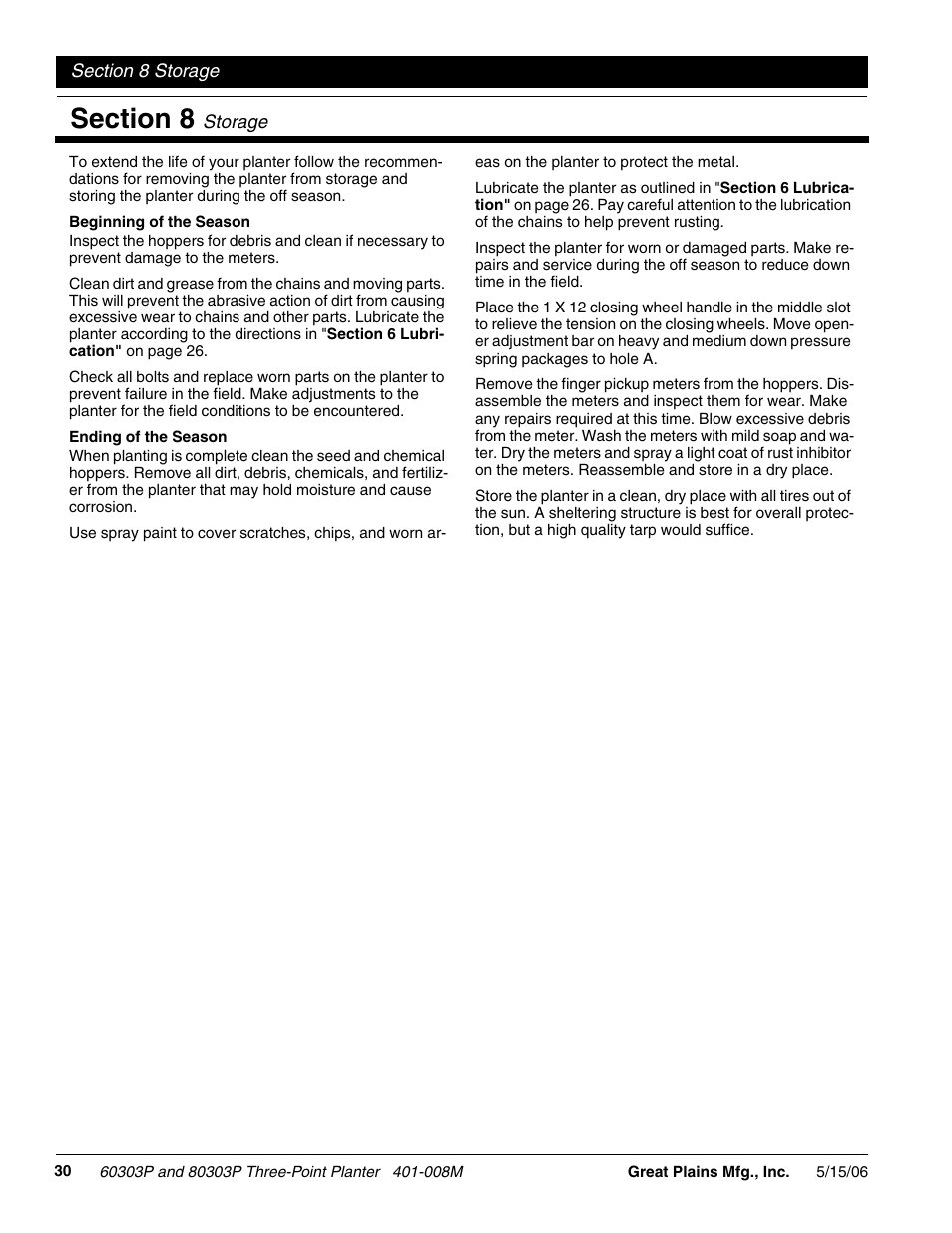Great Plains 8030P G1021 Operator Manual User Manual | Page 32 / 38