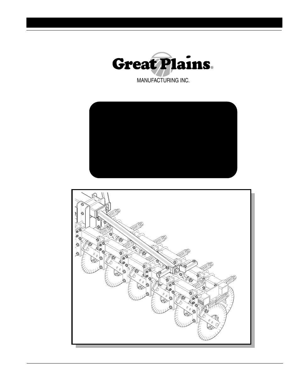 Great Plains 20’ CPH Operator Manual User Manual | 8 pages