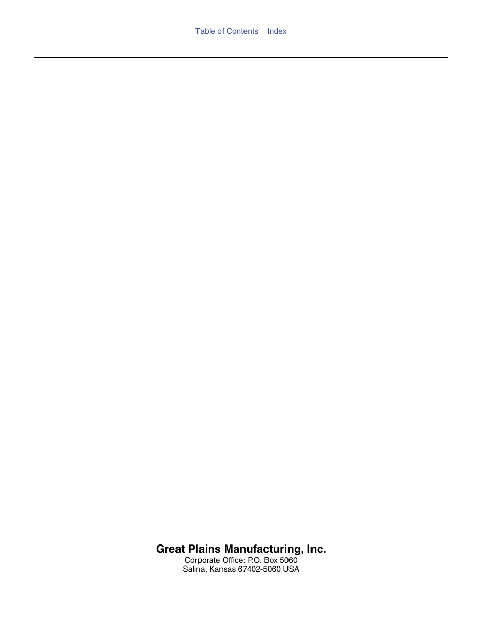 Great plains manufacturing, inc | Great Plains 4000TM Operator Manual User Manual | Page 50 / 50