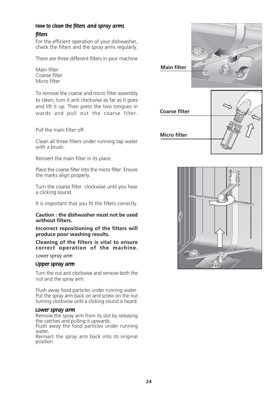 Beko DWD857 User Manual | Page 24 / 26