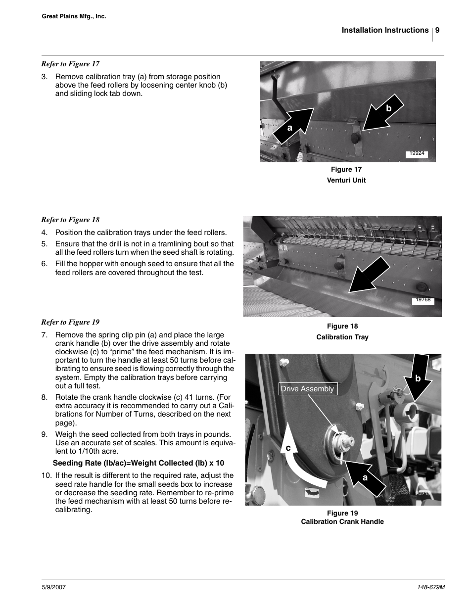 Great Plains NTA 2000 export model Assembly Instructions User Manual | Page 9 / 13