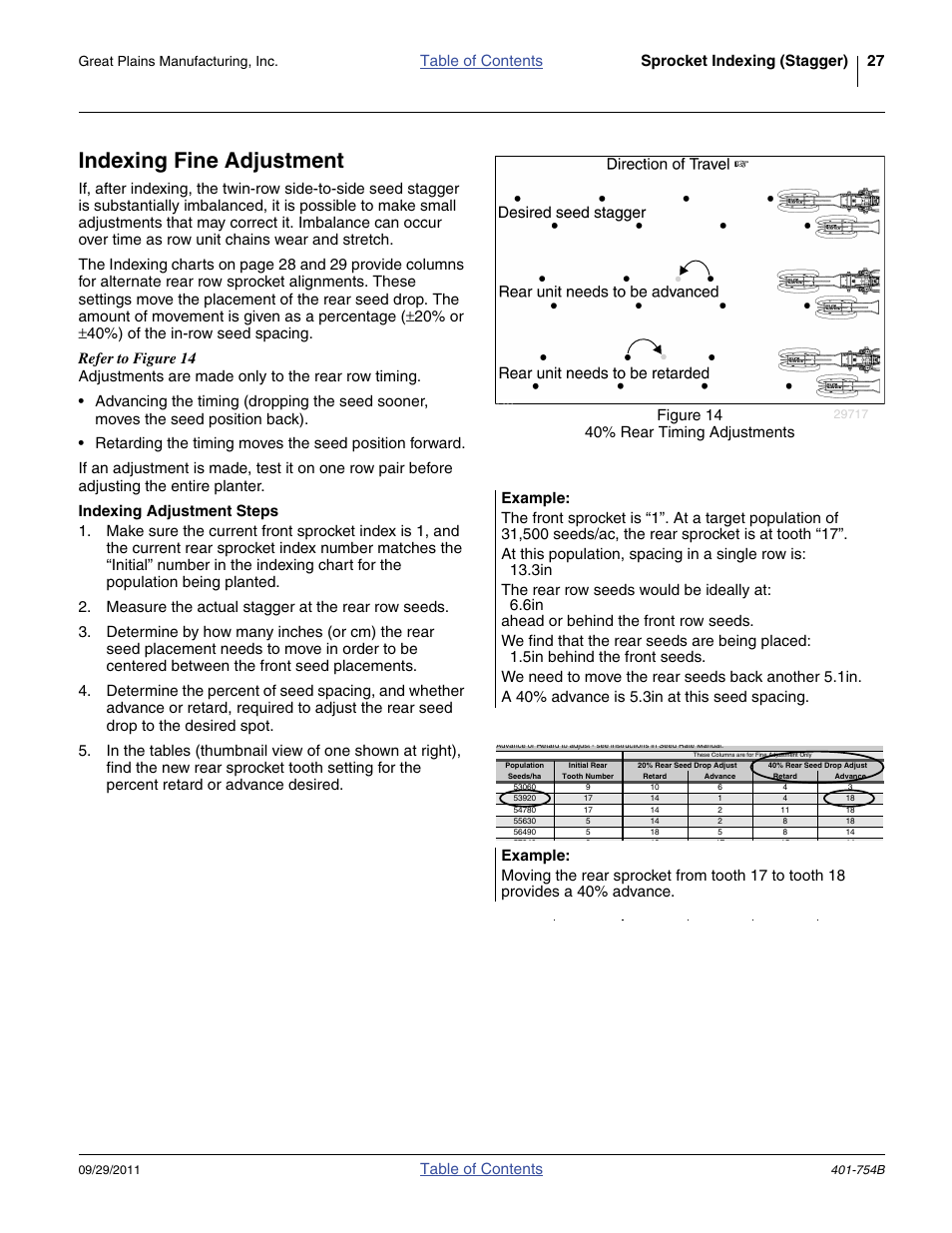 Great Plains YP625PD Material Rate User Manual | Page 29 / 42
