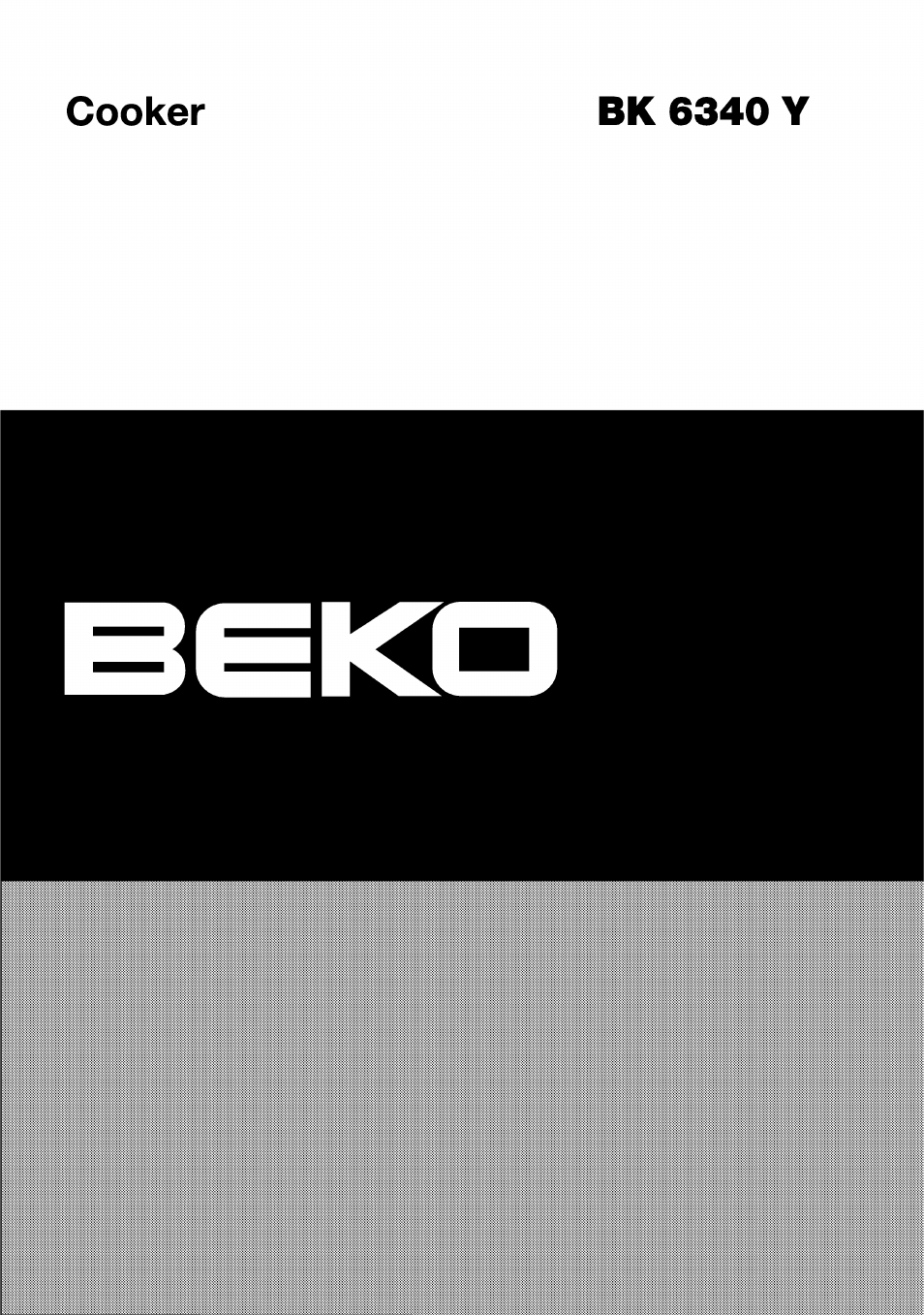 Beko BK 6340 Y User Manual | 20 pages