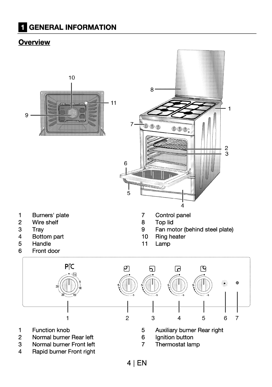 4| en | Beko BK 6340 Y User Manual | Page 4 / 20