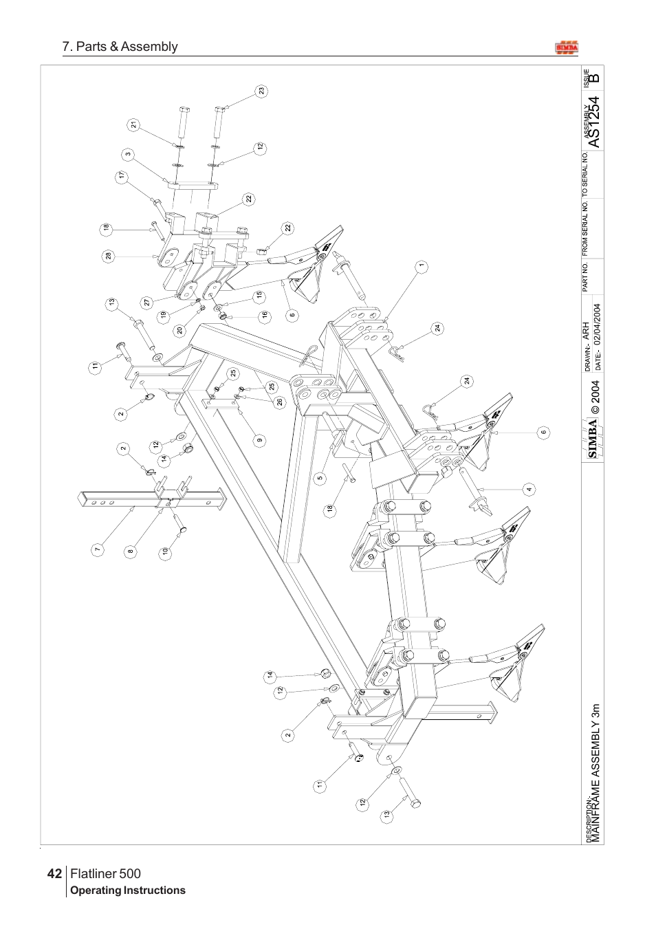Bas12 5 4 | Great Plains Flatliner 500 2006 Assembly Instructions User Manual | Page 10 / 90