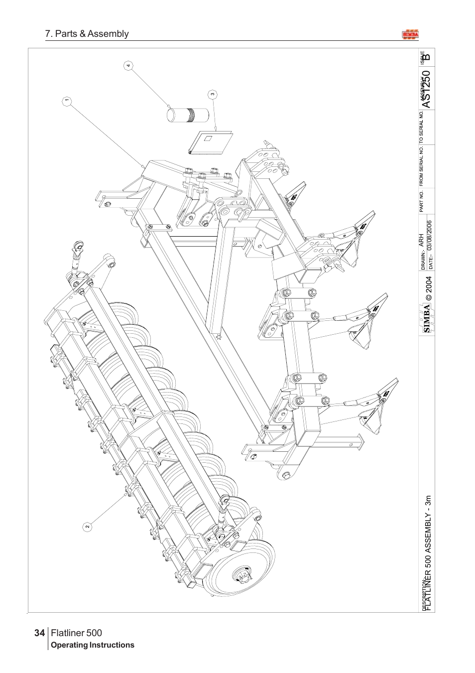 Bas12 5 0 | Great Plains Flatliner 500 2006 Assembly Instructions User Manual | Page 2 / 90