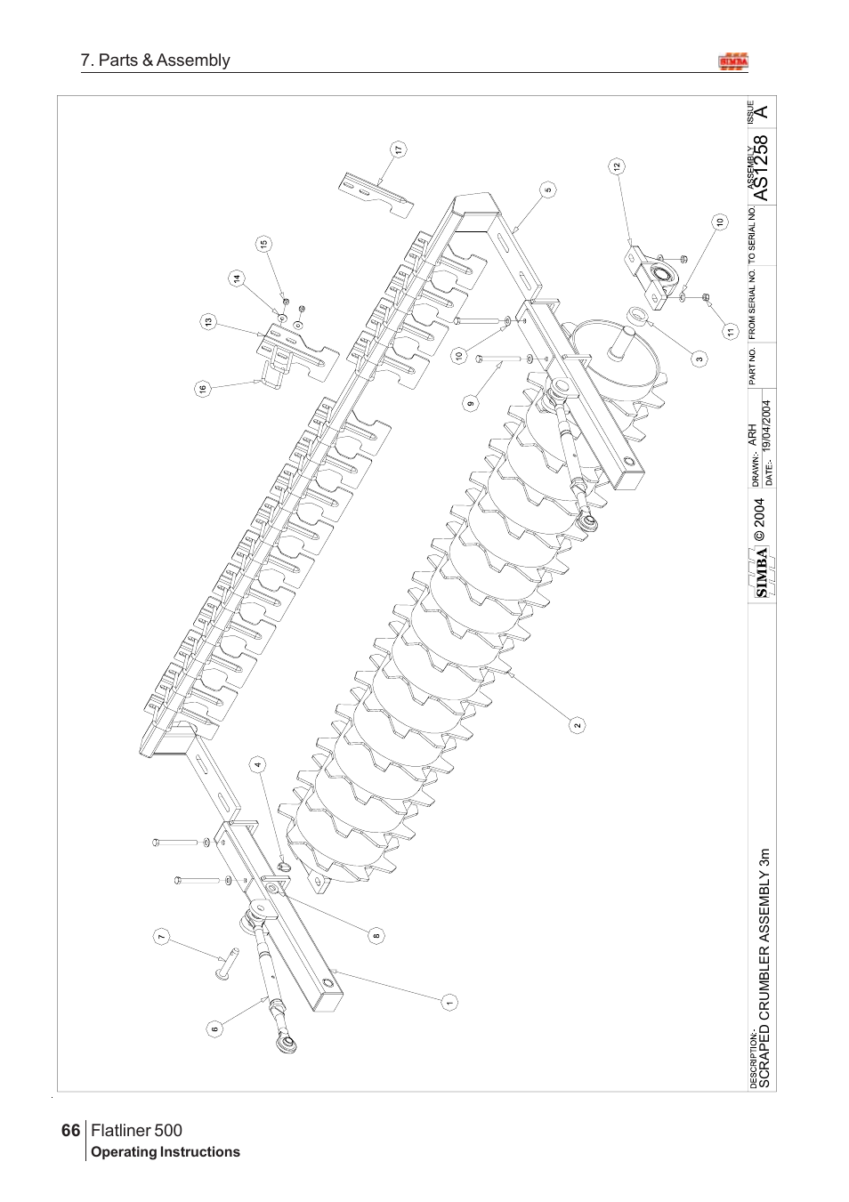 Aas 125 8 | Great Plains Flatliner 500 2006 Assembly Instructions User Manual | Page 34 / 90