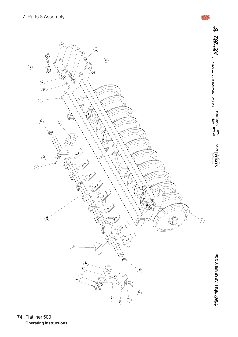 Bas1 26 2 | Great Plains Flatliner 500 2006 Assembly Instructions User Manual | Page 42 / 90