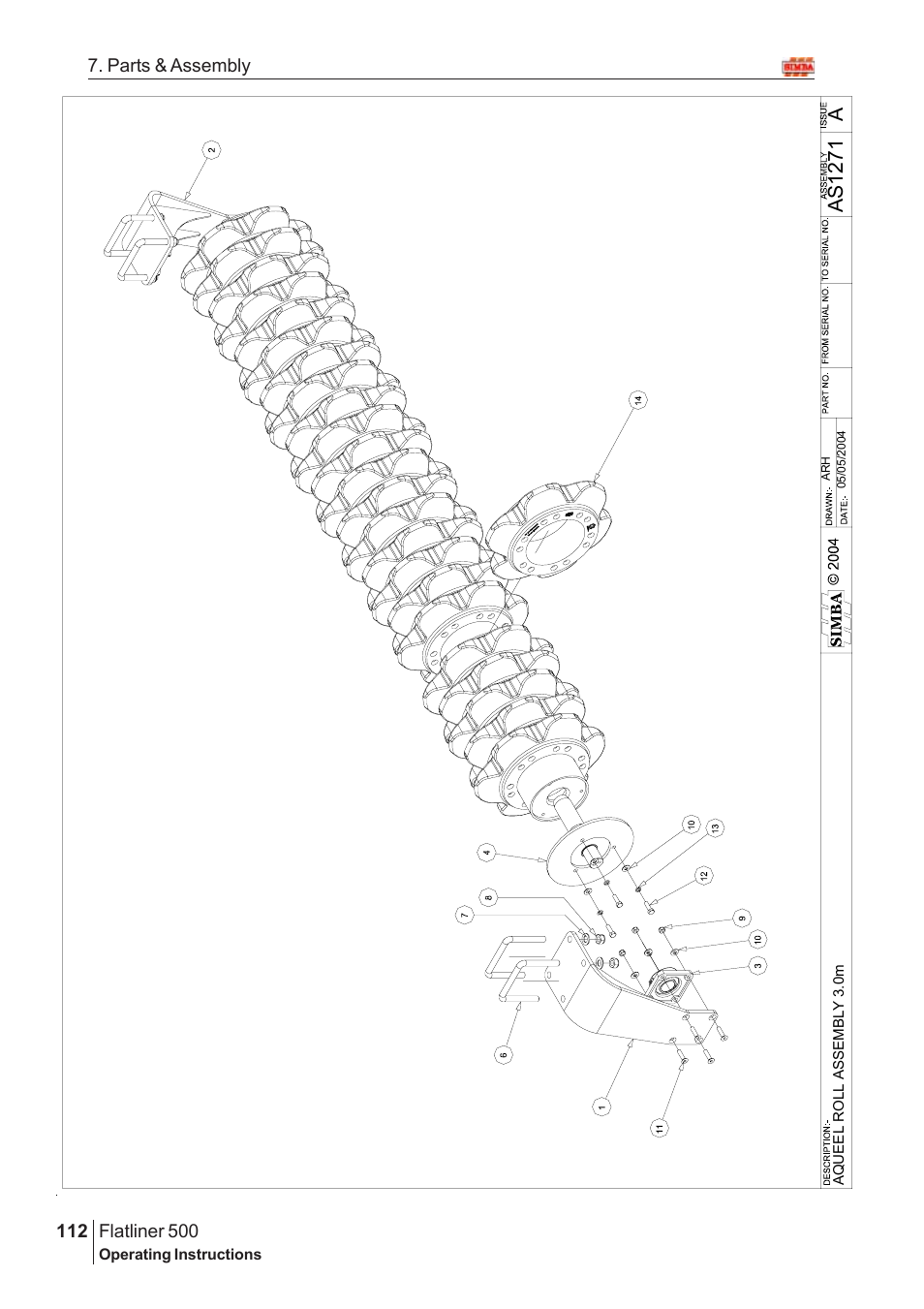 As 1 271 | Great Plains Flatliner 500 2006 Assembly Instructions User Manual | Page 80 / 90