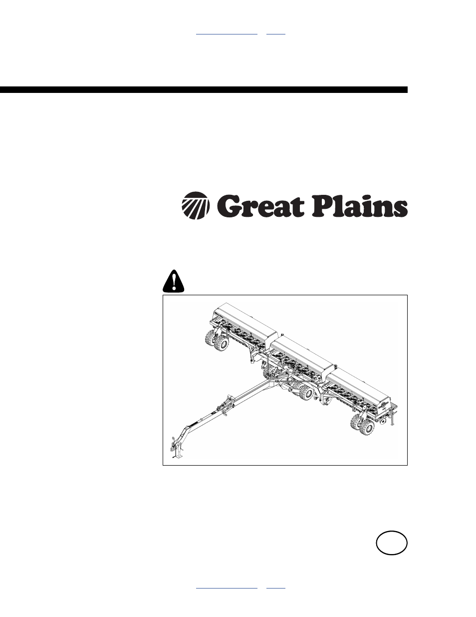Great Plains 3S-4000HDF Operator Manual User Manual | 120 pages