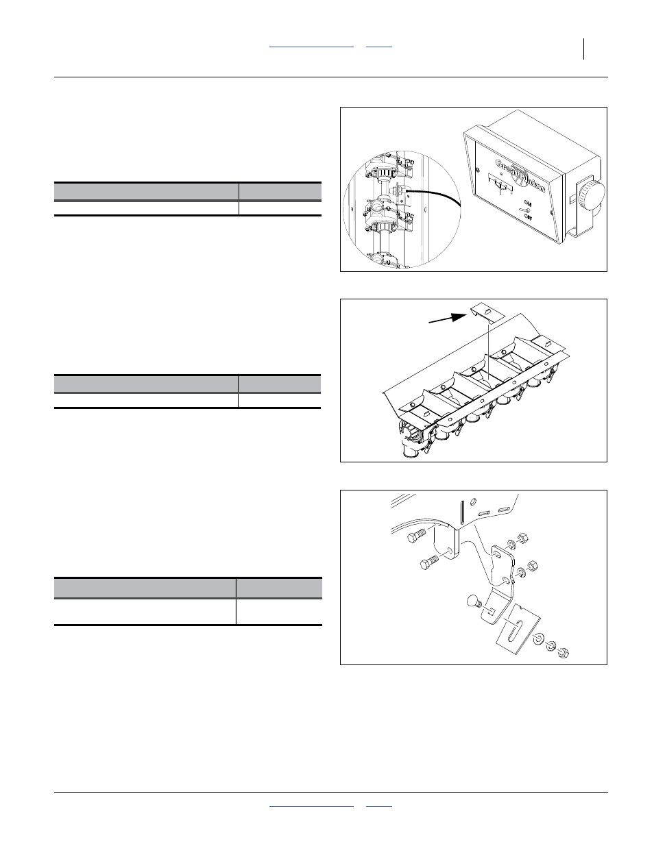 Shaft monitor, Seed tube plug, Opener disk scraper | Great Plains 3S-4000HDF Operator Manual User Manual | Page 105 / 120
