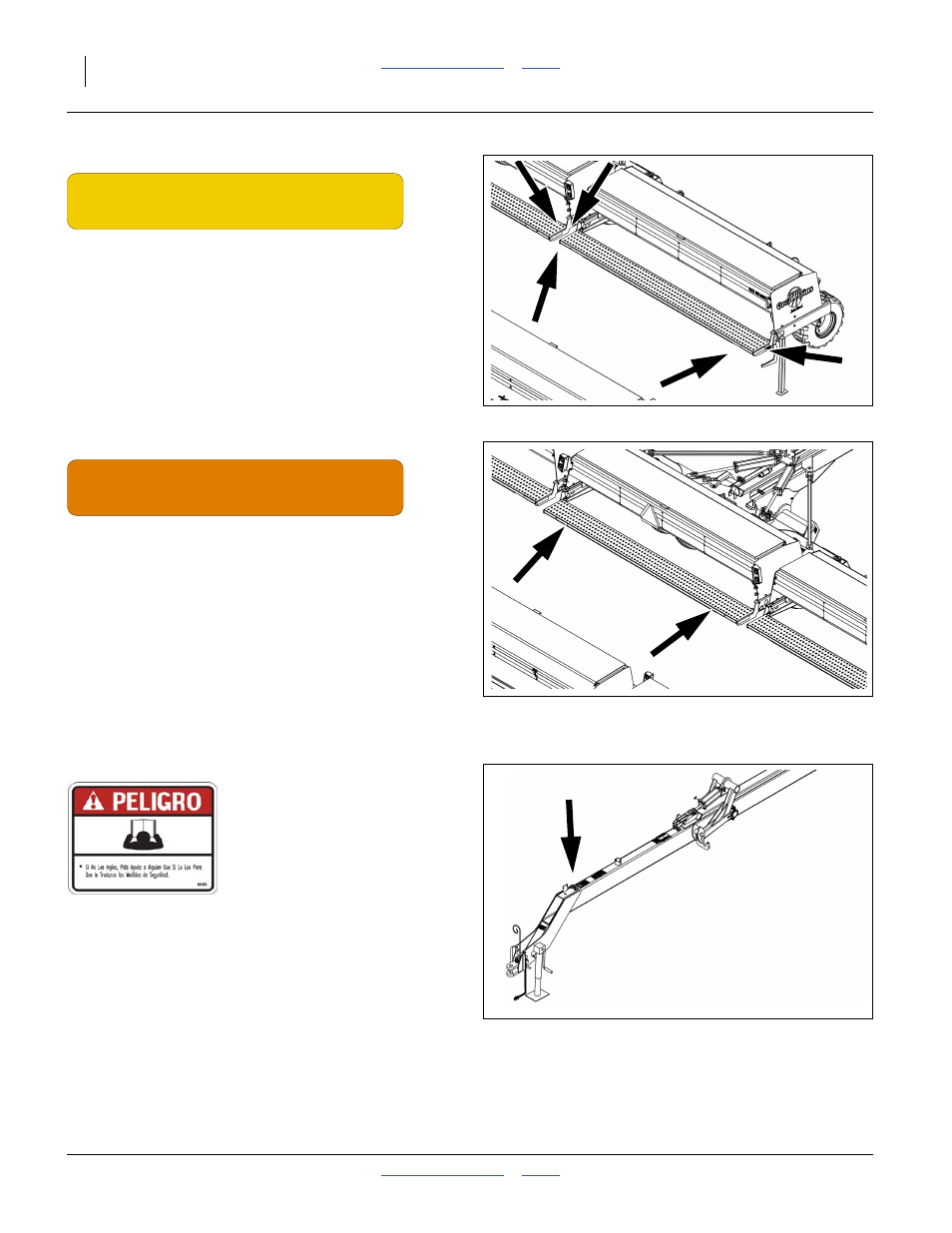 265c amber reflectors, 267c daytime reflectors, Danger decals | 557c danger: cannot read english | Great Plains 3S-4000HDF Operator Manual User Manual | Page 12 / 120