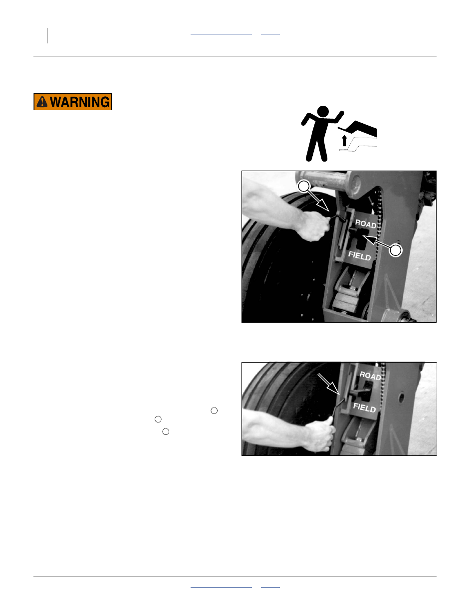 Raising and lowering openers, Opener lock up, Lock up openers | Unlock openers, Raising and lowering openers opener lock up, Lock up openers unlock openers | Great Plains 3S-4000HDF Operator Manual User Manual | Page 30 / 120