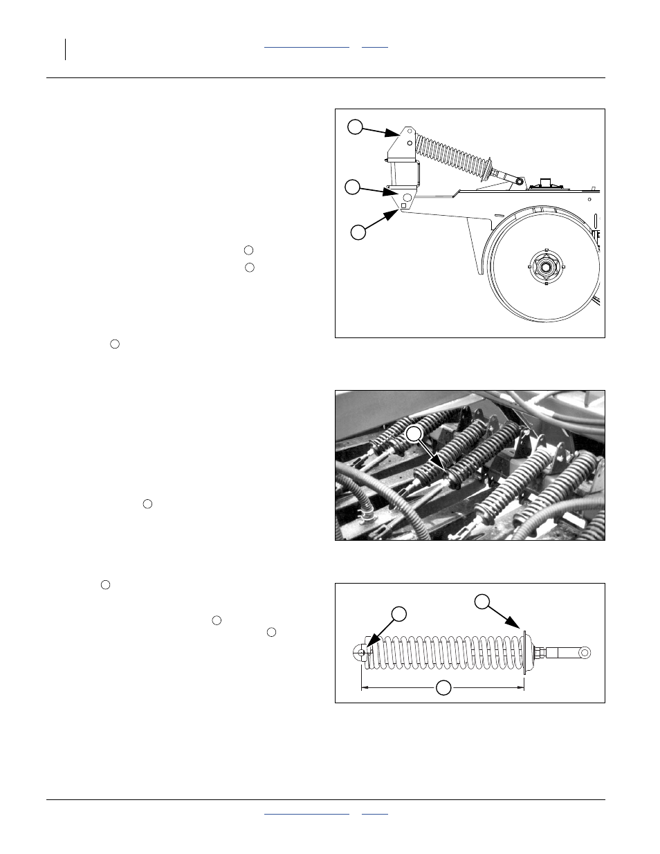 Opener height, Row unit down pressure (spring), Opener height row unit down pressure (spring) | Great Plains 3S-4000HDF Operator Manual User Manual | Page 66 / 120