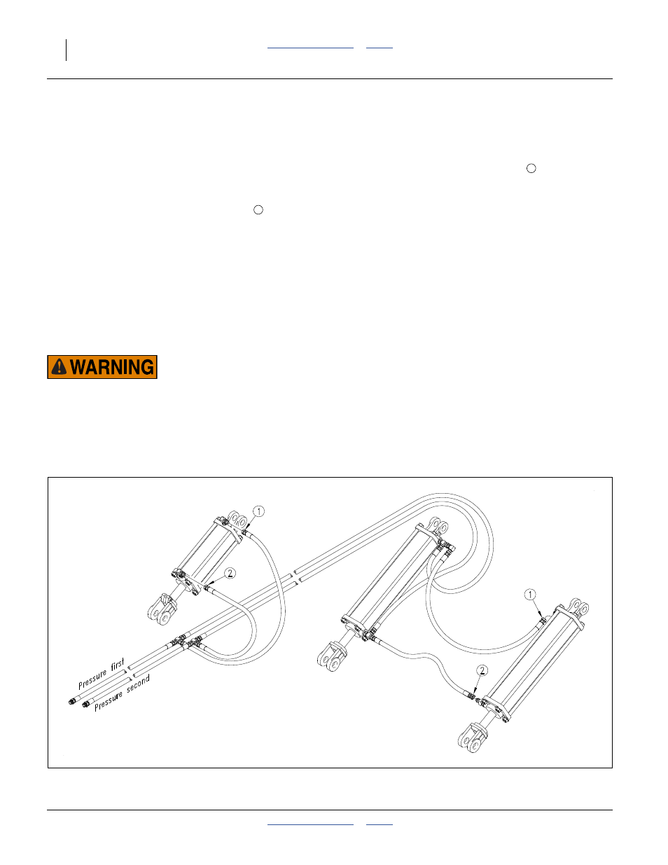 Bleeding transport lift hydraulics | Great Plains 3S-4000HDF Operator Manual User Manual | Page 82 / 120