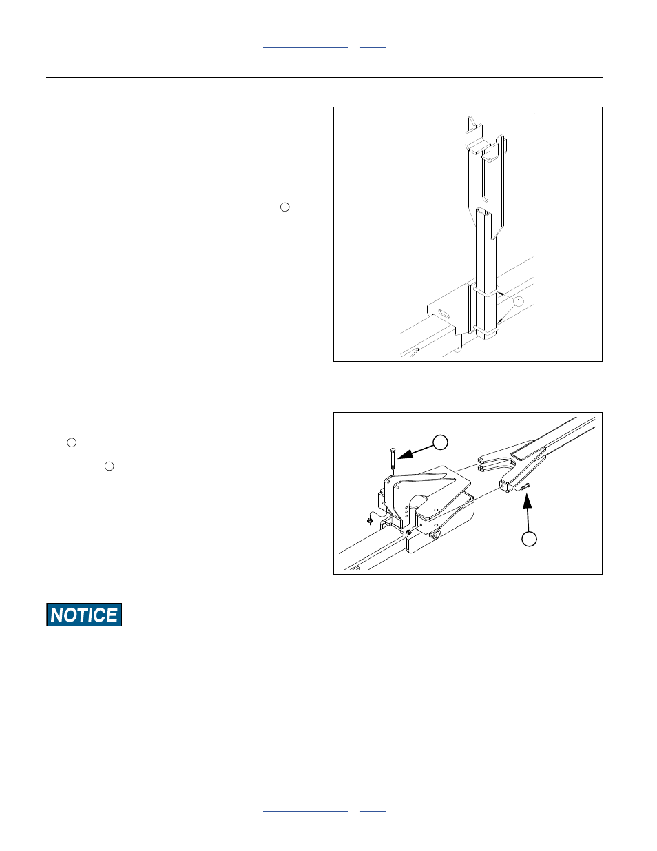 Marker maintenance, Marker transport carrier, Marker shear bolt | Marker transport carrier marker shear bolt | Great Plains 3S-4000HDF Operator Manual User Manual | Page 90 / 120