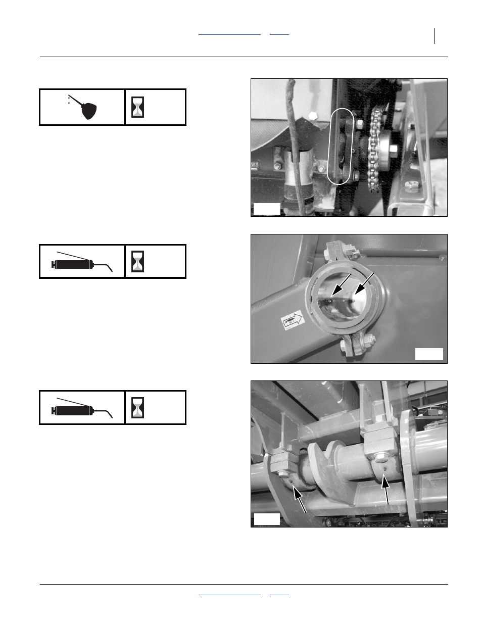 Felt barrier seals (option), Transport lift pivots, Transport axle | Great Plains 3S-4000HDF Operator Manual User Manual | Page 97 / 120