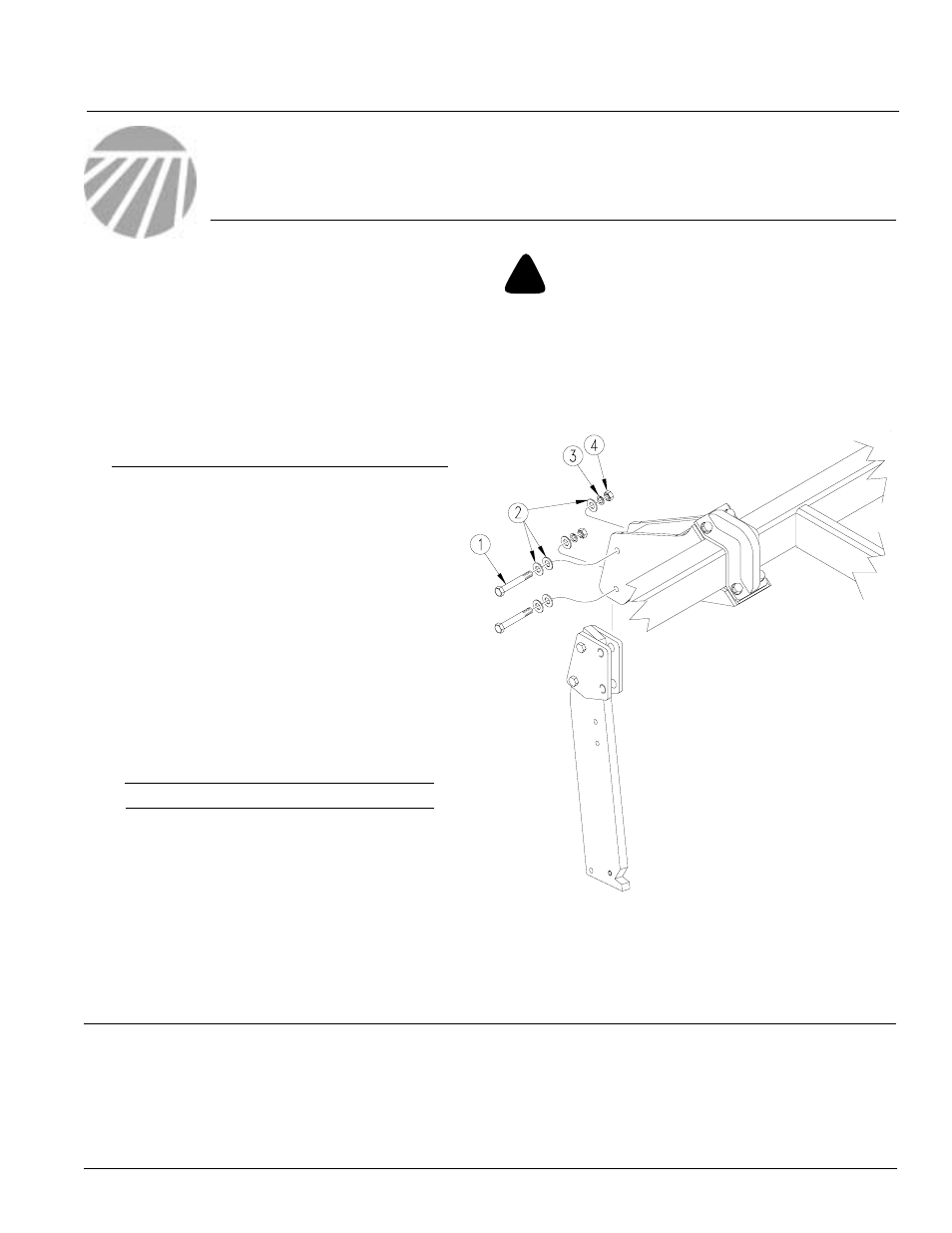 Great Plains Shank Holder Clamp Bolt Update User Manual | 1 page