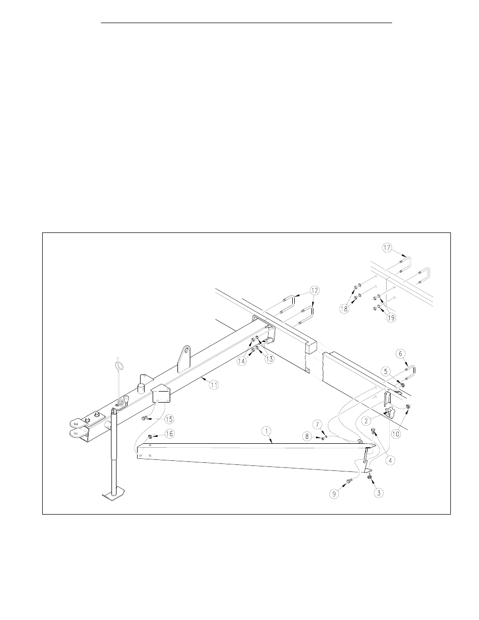 End wheel tongue & pull bars assembly instructions | Great Plains EWD13 4109R+ Operator Manual User Manual | Page 13 / 40