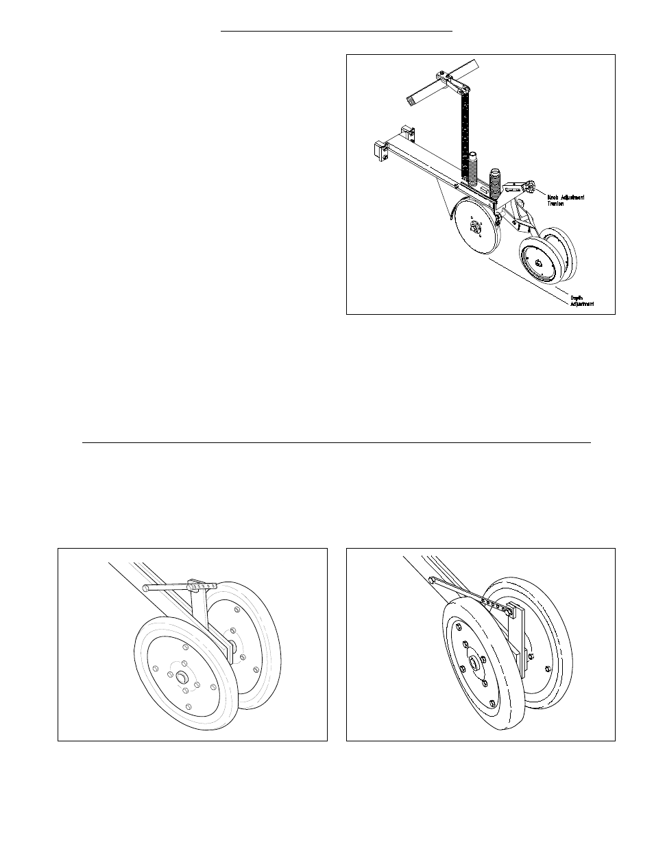 Press wheel depth adjustment | Great Plains EWD13 4109R+ Operator Manual User Manual | Page 31 / 40