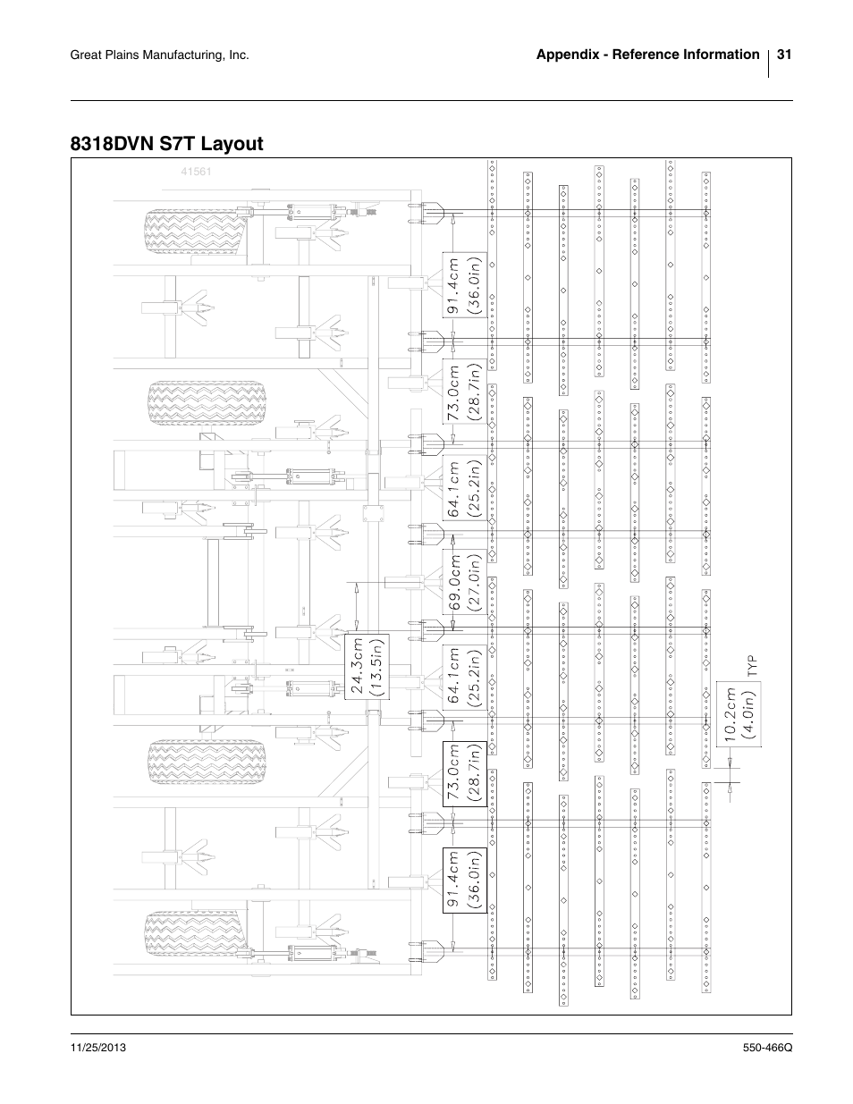 8318dvn s7t layout | Great Plains DVN8324 Predelivery Manual User Manual | Page 35 / 50