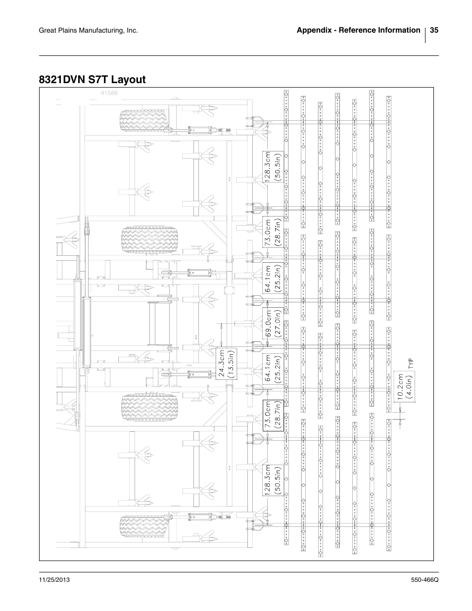 8321dvn s7t layout | Great Plains DVN8324 Predelivery Manual User Manual | Page 39 / 50