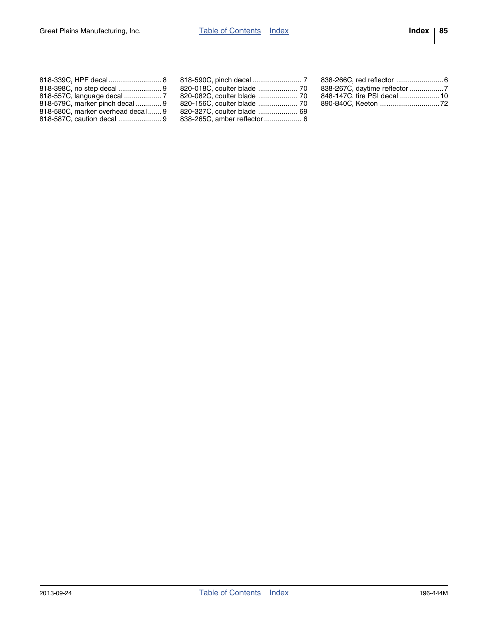 Great Plains 3N4010HDA Operator Manual User Manual | Page 89 / 92