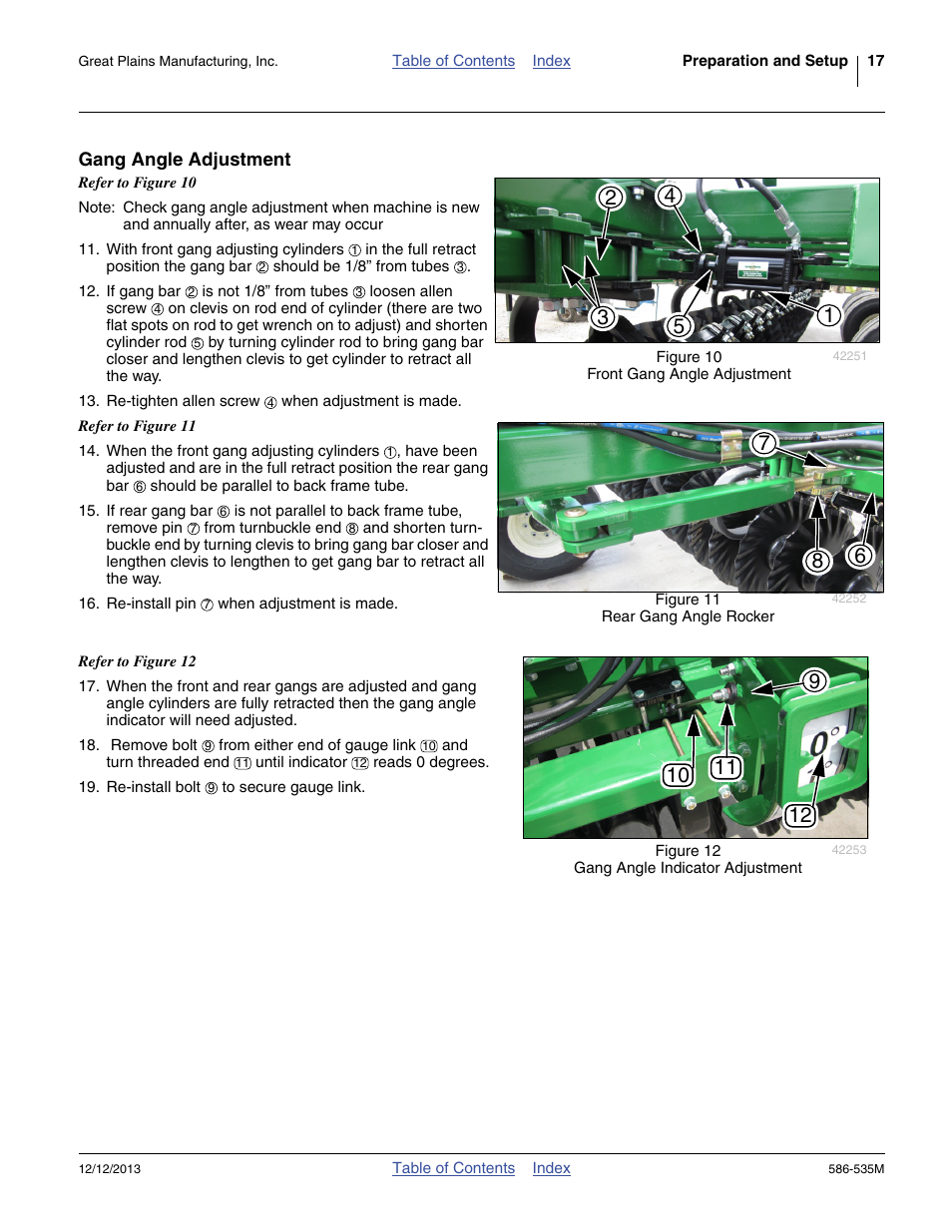 Gang angle adjustment | Great Plains 1500TM Operator Manual User Manual | Page 21 / 38