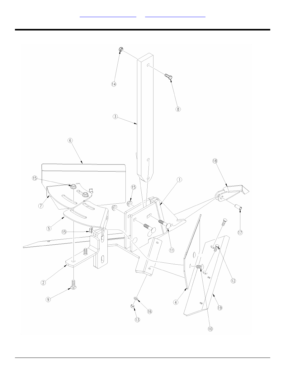 27w centered cultivator shank | Great Plains LC40 Parts Manual User Manual | Page 22 / 36