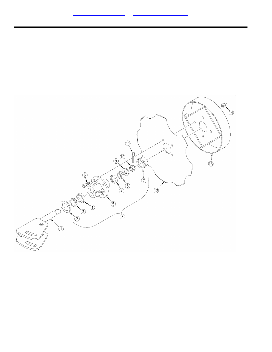 Disk assembly, Table of contents part number index disk assembly | Great Plains PH-20 Parts Manual User Manual | Page 46 / 88