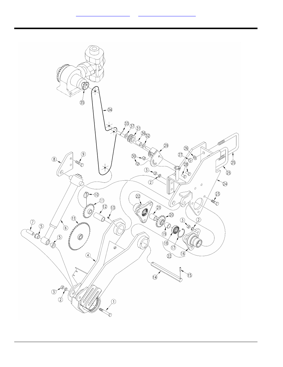 Gauge wheel drive | Great Plains PH-20 Parts Manual User Manual | Page 58 / 88