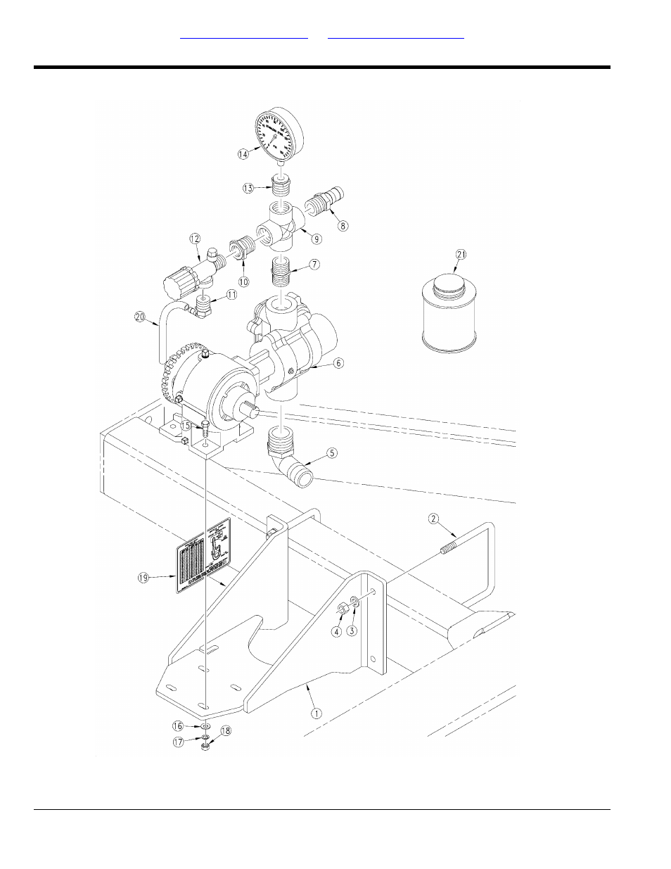 Pump plumbing and mounting | Great Plains PH-20 Parts Manual User Manual | Page 62 / 88