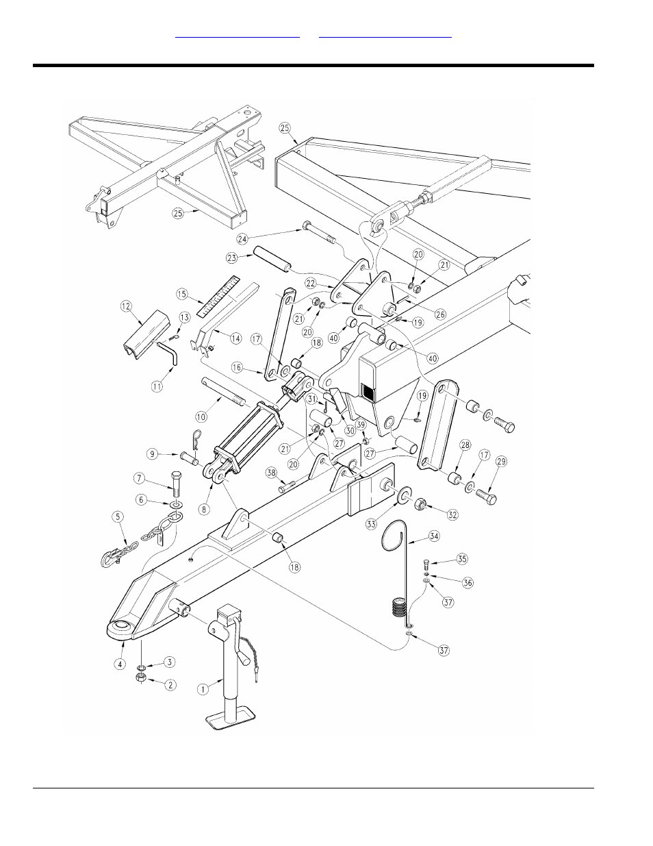 Tongue, Table of contents part number index tongue | Great Plains PH-20 Parts Manual User Manual | Page 8 / 88