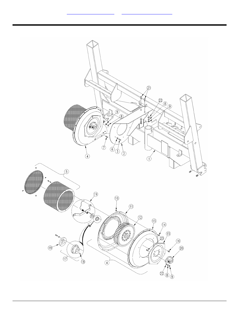 Fan & wings, Fan to frame, Table of contents part number index fan to frame | Great Plains NTA1300 Parts Manual User Manual | Page 24 / 108
