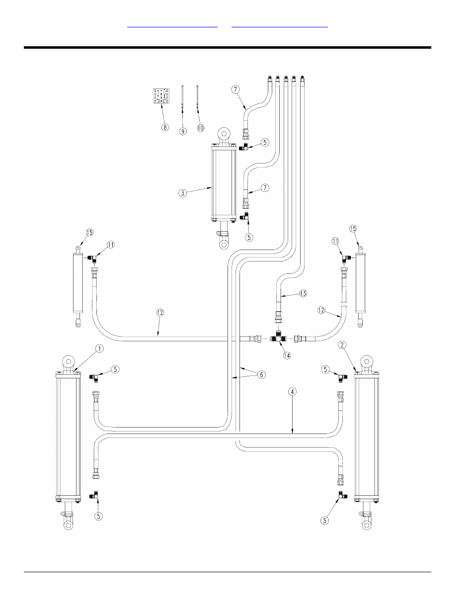 Lift and tongue hydraulics | Great Plains NTA1300 Parts Manual User Manual | Page 34 / 108