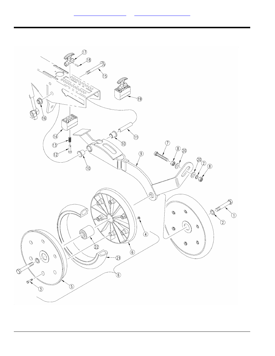 2" x 13" combo cast press wheel | Great Plains NTA1300 Parts Manual User Manual | Page 76 / 108