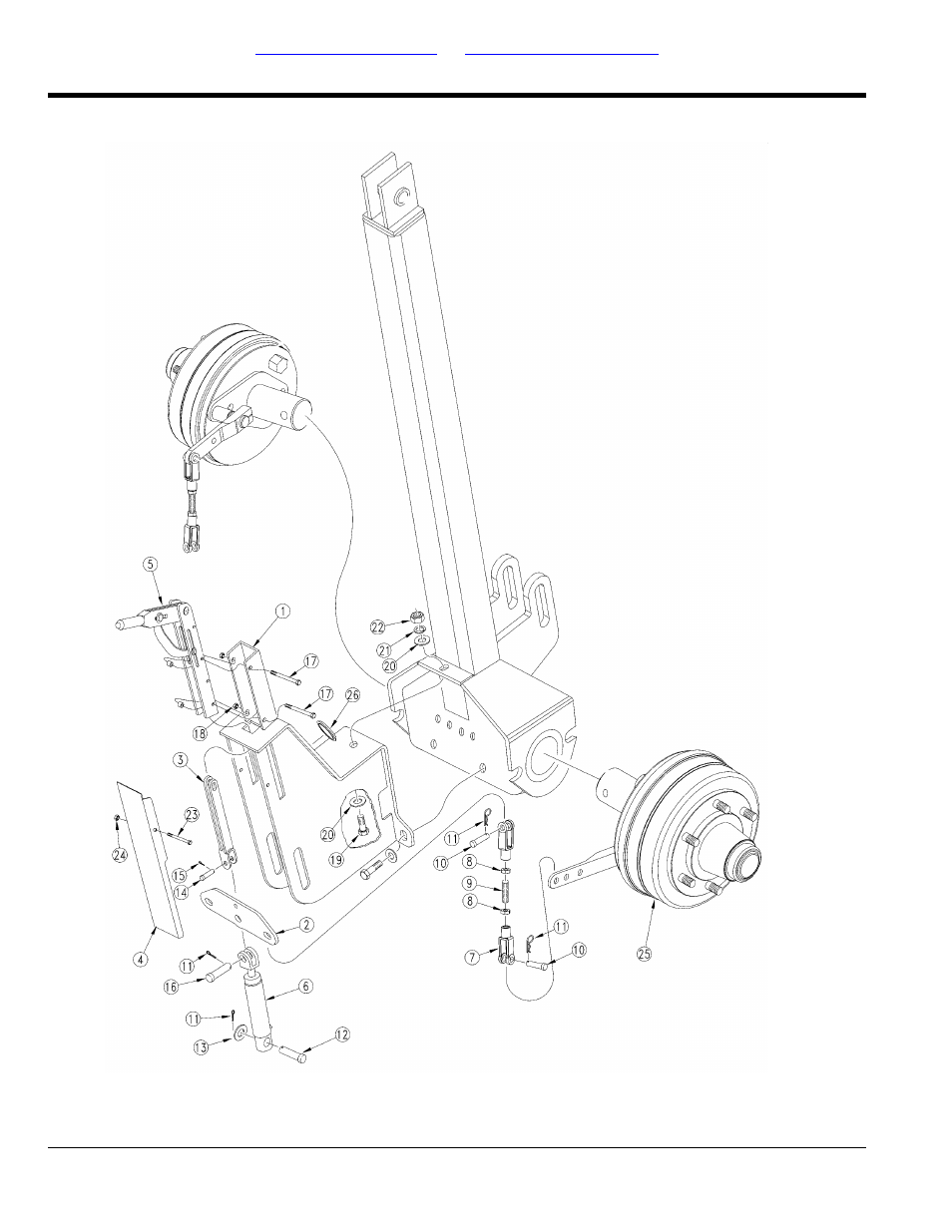 Brakes (option), Brakes, Table of contents part number index brakes | Great Plains NTA1300 Parts Manual User Manual | Page 90 / 108